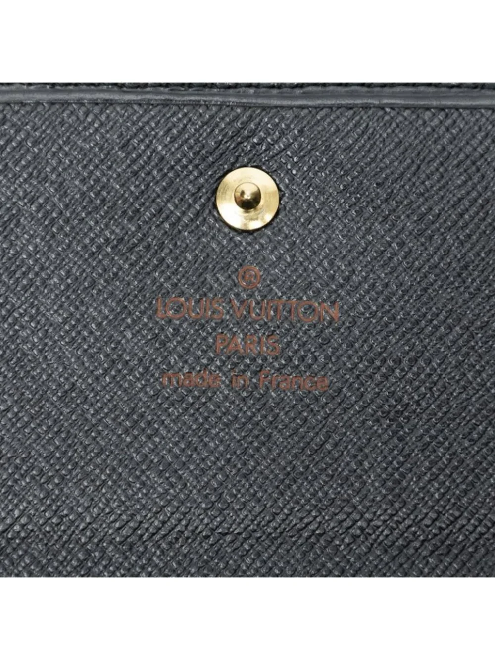 Louis Vuitton Portefeuille Elysee Black Epi Wallet